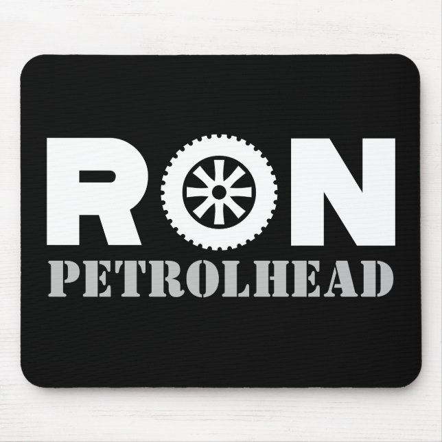 Tapis De Souris Tête Ron Petrol (Devant)