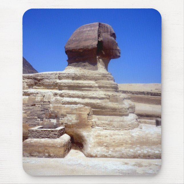 Tapis De Souris tête sphinx (Devant)