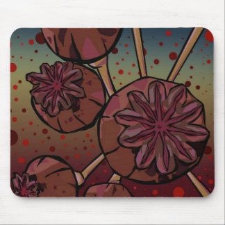 Tapis De Souris Têtes de pavot