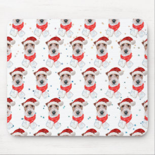 Tapis De Souris Têtes de Terrier de Fox à poil dur pour étoiles de