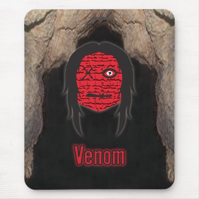 Tapis De Souris Têtes vaudou ~ Grotte (Devant)