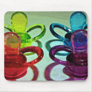 Tapis De Souris Tétines colorées