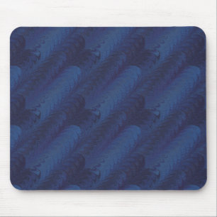 TAPIS DE SOURIS TEXTE BLEU VELVET