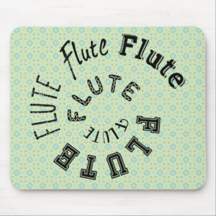 Tapis De Souris Texte de la spirale de flute