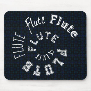 Tapis De Souris Texte de la spirale de flute
