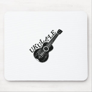 Tapis De Souris Texte Et Image Ukulele