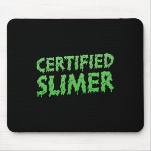 Tapis De Souris Texte mince d'Halloween plus mince certifié