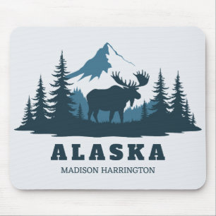 Tapis De Souris Texte personnalisé ALASKA