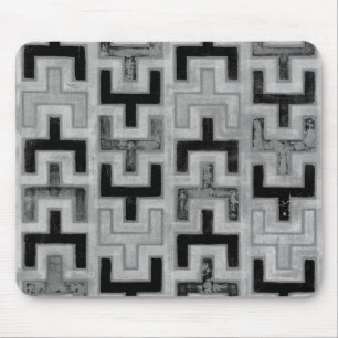 Tapis De Souris Textile de boue africain avec Motifs géométriques