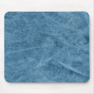 Tapis De Souris Texture bleue de suède