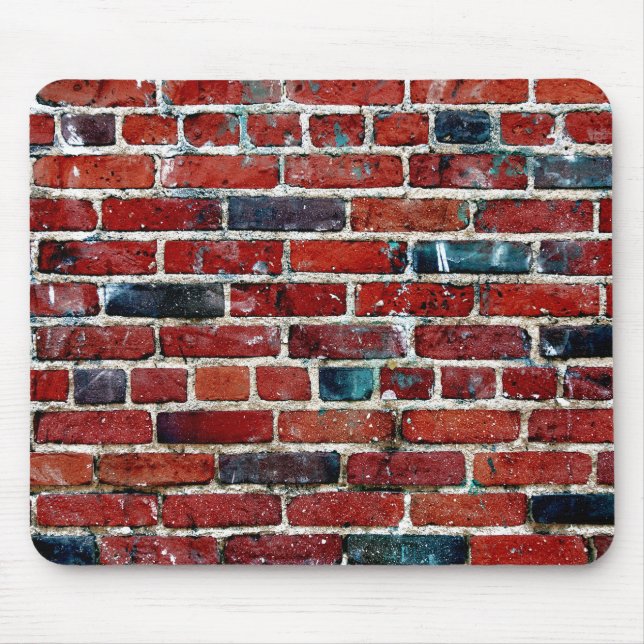 Tapis De Souris Texture Cool de mur de briques (Devant)