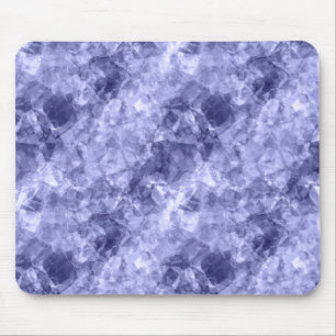 Tapis De Souris Texture croûtée bleu foncé