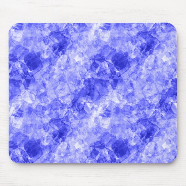 Tapis De Souris Texture croûtée bleue (Devant)
