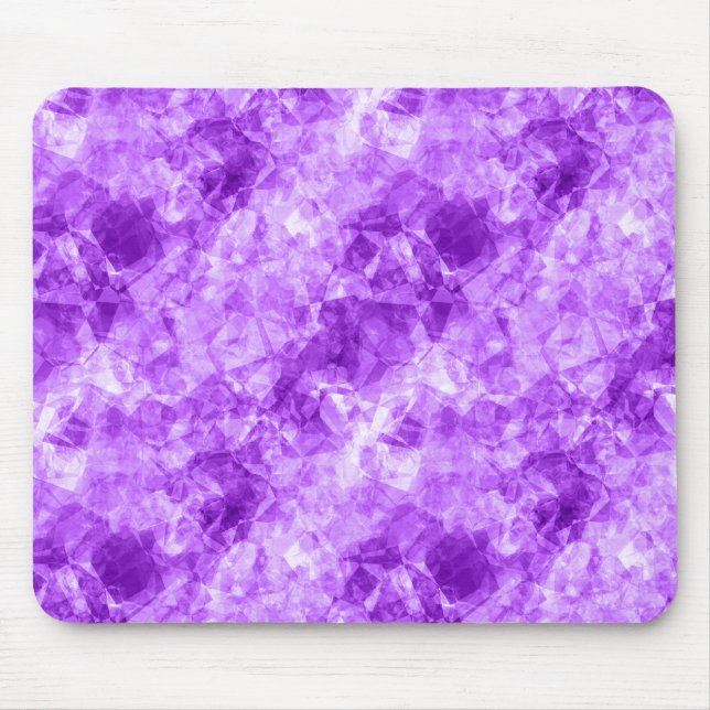 Tapis De Souris Texture crumplée violette (Devant)