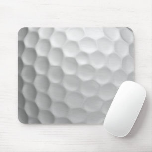 Tapis De Souris Texture de balle de golf blanche gaufree