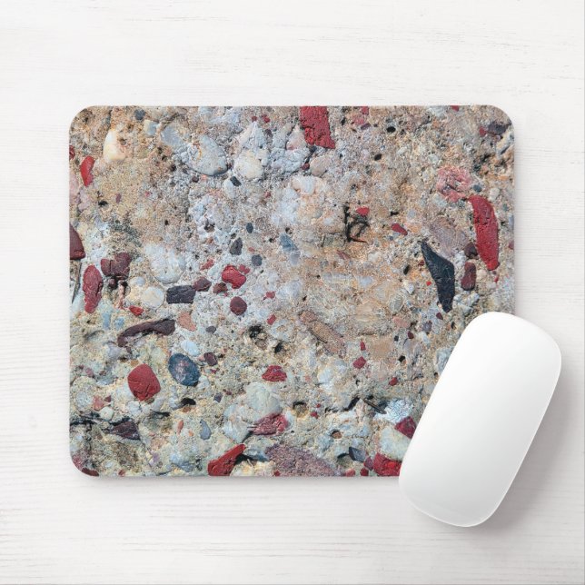 Tapis De Souris Texture de pierre de pudding (Avec souris)