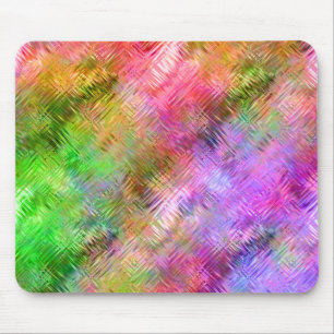 Tapis De Souris Texture de verre opale colorée