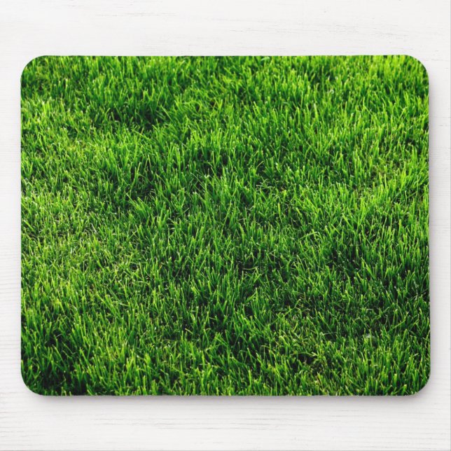 Tapis De Souris Texture d'herbe verte d'un terrain de football (Devant)