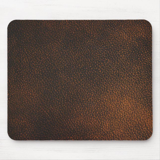 Tapis De Souris Texture en cuir Brown (Devant)