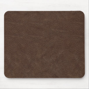 Tapis De Souris Texture en cuir Brown