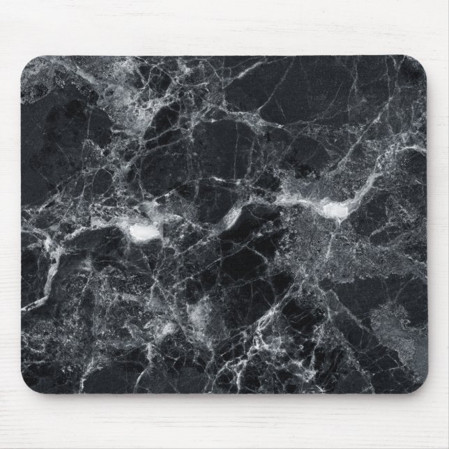 Tapis De Souris Texture en marbre noir (Devant)