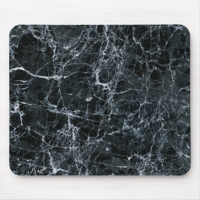 Tapis De Souris Texture en marbre noir (Devant)
