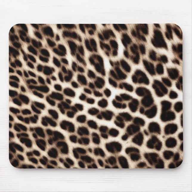 Tapis De Souris texture poster de animal peau de fourrure cheetah  (Devant)