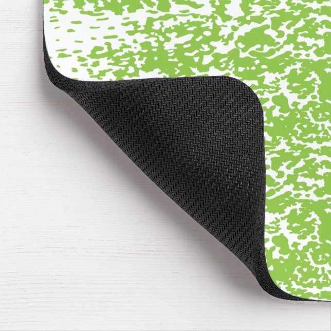 Tapis De Souris Texture Vert Citron Grunge (Coin)