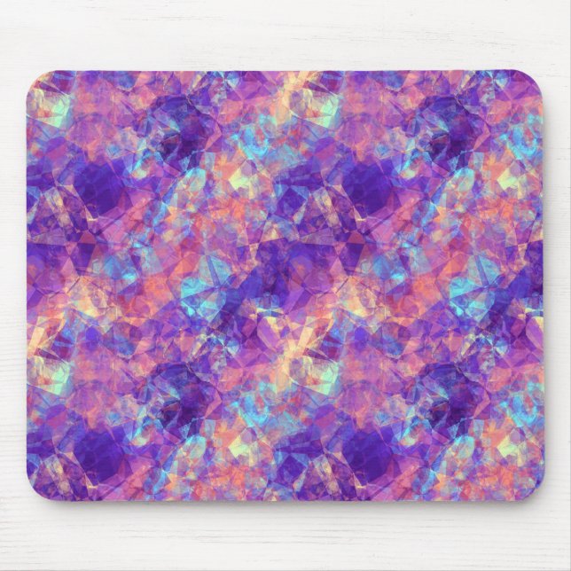 Tapis De Souris Texture violette écrasée (Devant)
