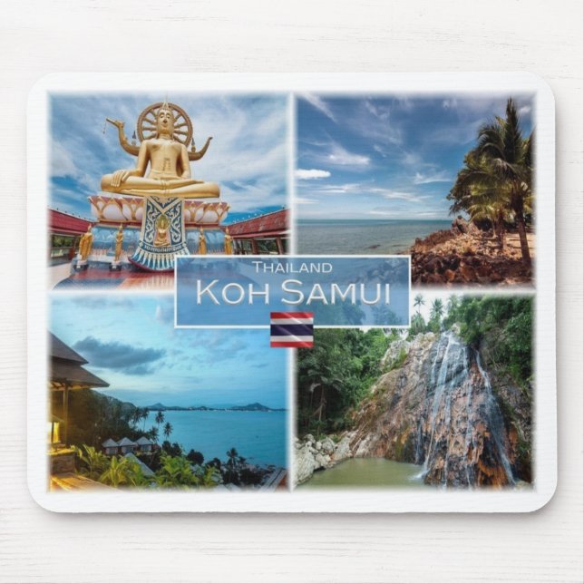 Tapis De Souris TH Thaïlande - Kok Samui - (Devant)