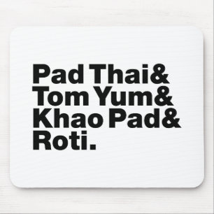 Tapis De Souris Thai Street Food