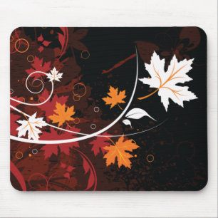 Tapis De Souris Thanksgiving automne feuille d'érable produits per