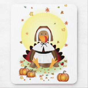 Tapis De Souris Thanksgiving Turquie
