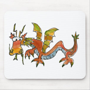 Tapis De Souris Thare Be Dragons