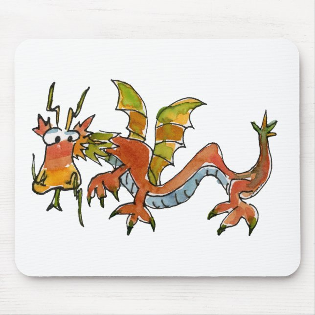 Tapis De Souris Thare Be Dragons (Devant)