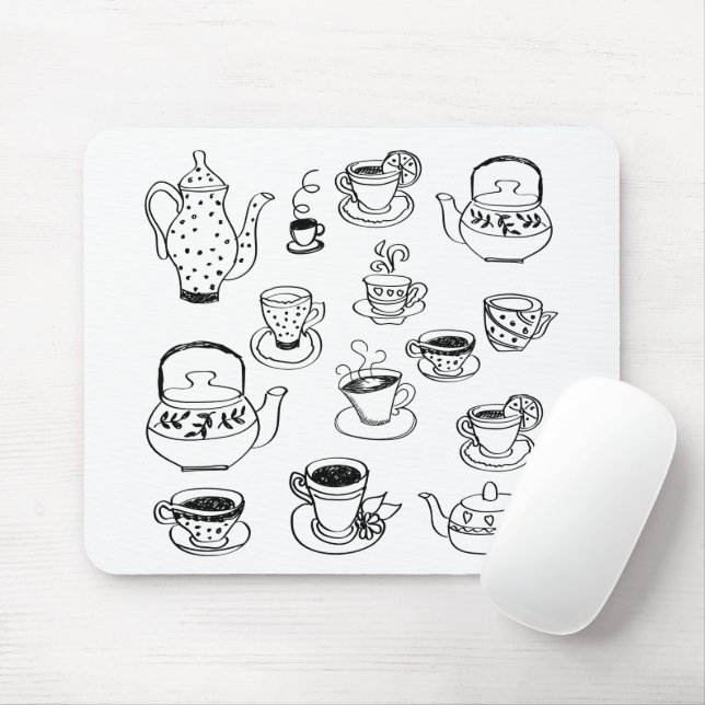 Tapis De Souris Thé (Avec souris)
