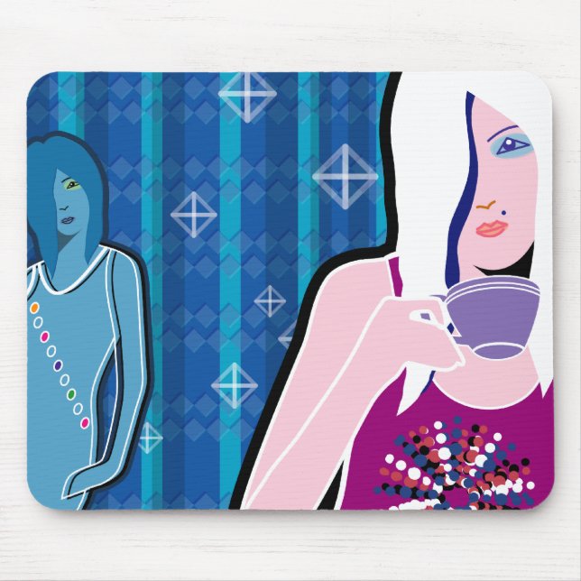 Tapis De Souris Thé à boire (Devant)