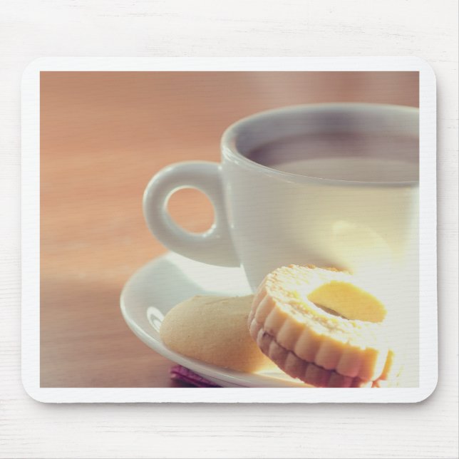 Tapis De Souris Thé avec biscuit (Devant)