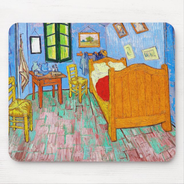 Tapis De Souris The Bedroom, Van Gogh (Devant)