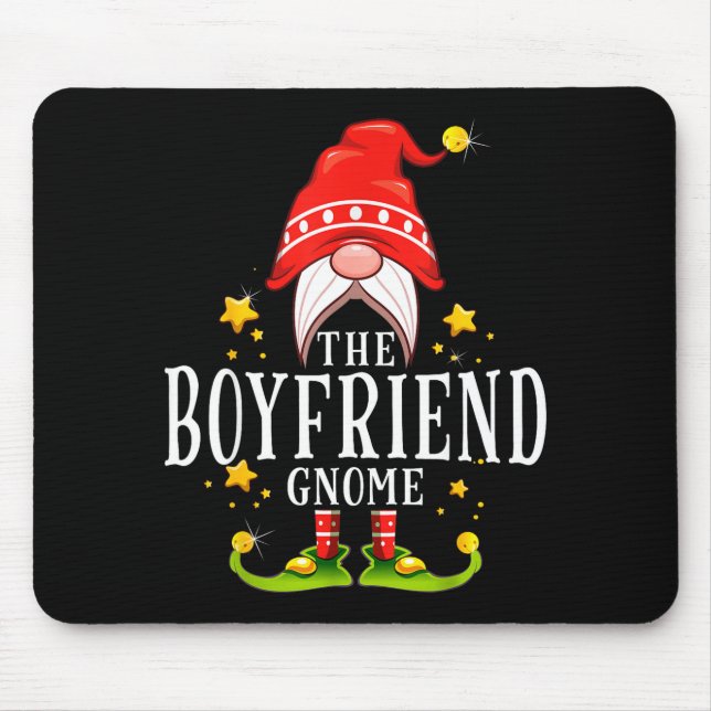 Tapis De Souris The Boyfriend Gnome Christmas Matching  (Devant)