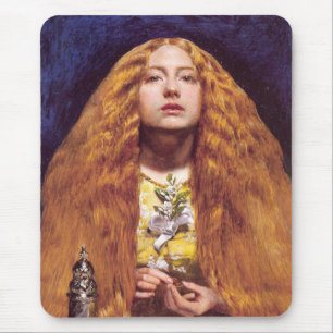 Tapis De Souris The Bridesmaid, vers 1851 par John Everett Millais