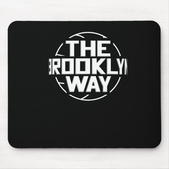 Tapis De Souris The Brooklyn Way Net Basketball  (Devant)