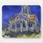 Tapis De Souris The Church at Auvers, Van Gogh<br><div class="desc">Vincent Willem van Gogh (30 March 1853 – 29 July 1890) was a Dutch post-impressionist painter who is among the most famous and influential figures in the history of Western art. In just over a decade, he created about 2, 100 artworks, including around 860 oil paintings, most of which date...</div>