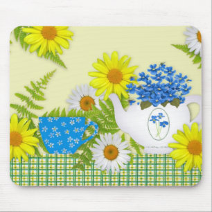 Tapis De Souris Thé de jardin Mousepad
