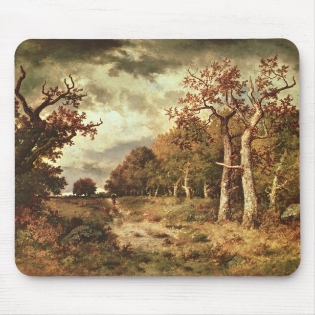 Tapis De Souris The Edge de la forêt, 1871 (Devant)