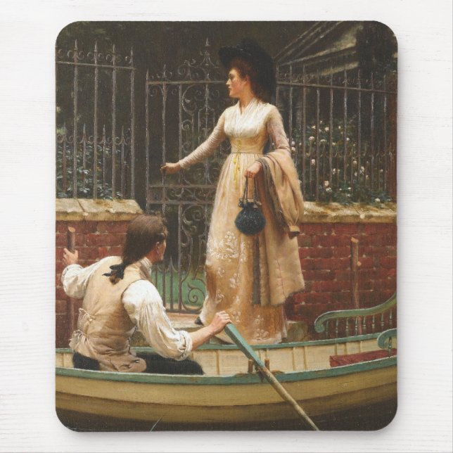 Tapis De Souris The Elopement (Date romantique) (par E.B. Leighton (Devant)