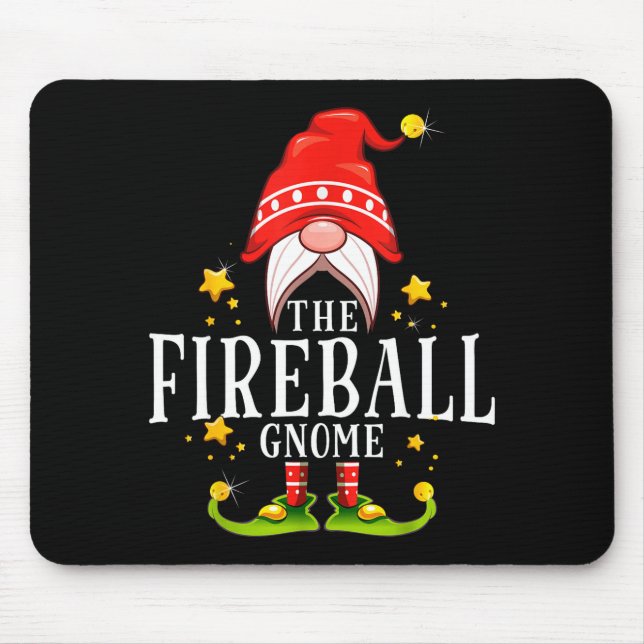 Tapis De Souris The Fireball Gnome Christmas Matching  (Devant)