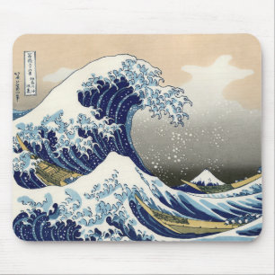 Tapis De Souris The Great Wave of Kanagawa - Katsushika Hokusai