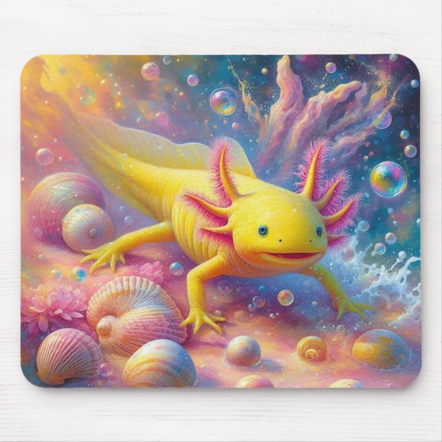 Tapis De Souris The Joyful Axolotl (Devant)