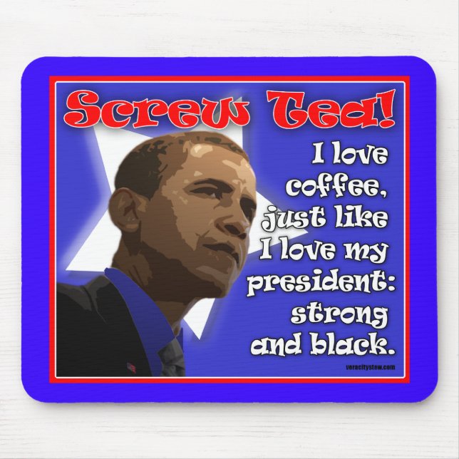 Tapis De Souris Thé Mousepad de vis (Devant)